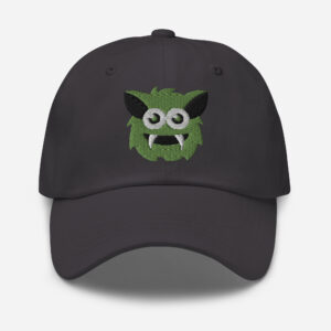 Pickleball Monsta Unstructured Hat – Rally (Kiwi/Gray)