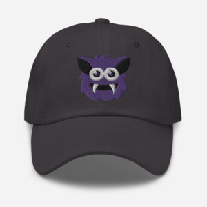 Pickleball Monsta Unstructured Hat – Rally (Purple/Gray)