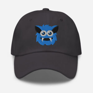 Pickleball Monsta Unstructured Hat – Rally (Sky/Gray)