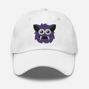 Pickleball Monsta Unstructured Hat – Rally (Purple/White)