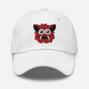 Pickleball Monsta Unstructured Hat – Rally (Red/White)