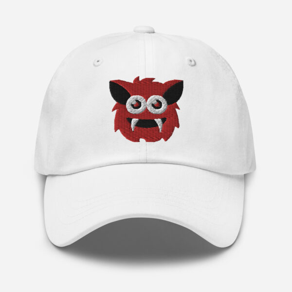 Pickleball Monsta Unstructured Hat – Rally (Red/White)