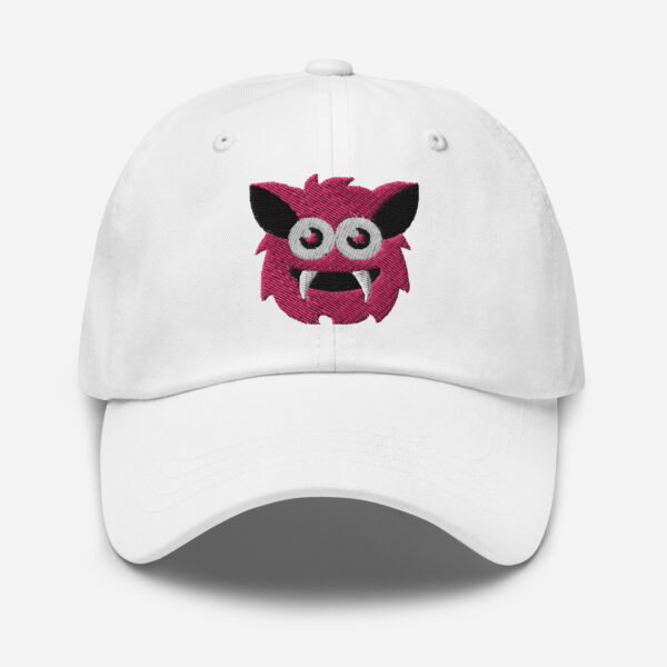 Pickleball Monsta Unstructured Hat – Rally (Magenta/White)