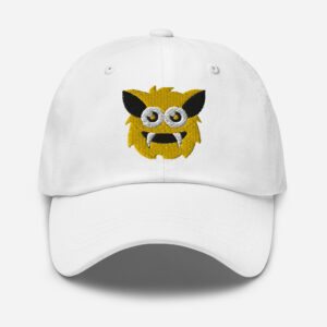 Pickleball Monsta Unstructured Hat – Rally (Yellow/White)