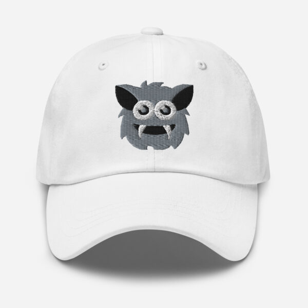 Pickleball Monsta Unstructured Hat – Rally (Silver/White)
