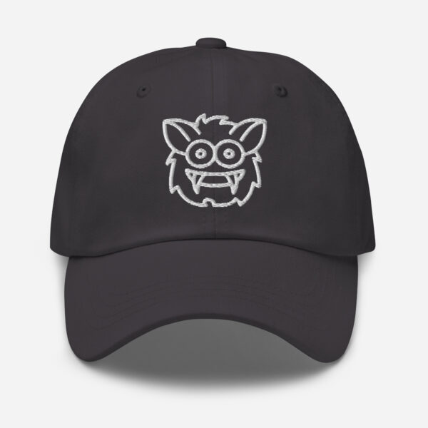 Pickleball Monsta Unstructured Hat - Rally (White/Gray) - Outline