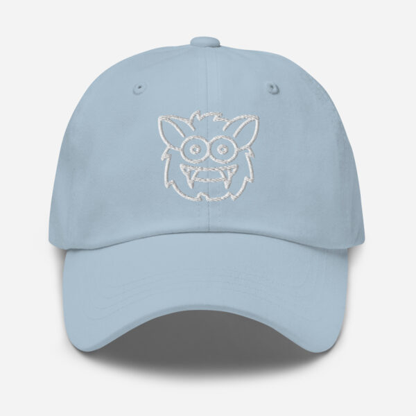 Pickleball Monsta Unstructured Hat - Rally (White/Powder) - Outline