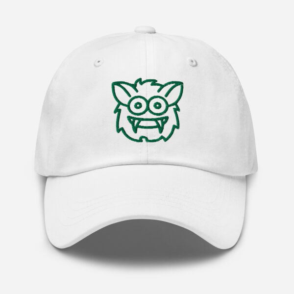 Pickleball Monsta Unstructured Hat - Rally (Kelly/White) - Outline