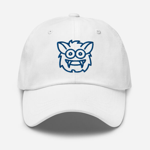 Pickleball Monsta Unstructured Hat - Rally (Royal/White) - Outline