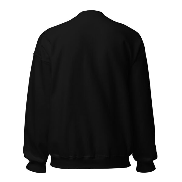 Pickleball Monsta Unisex Crew Neck Sweatshirt - Black - Rally - Image 2