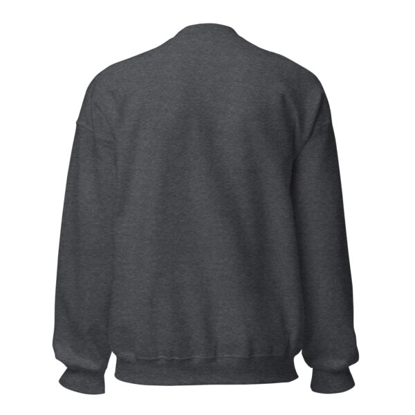 Pickleball Monsta Unisex Crew Neck Sweatshirt - Dark Heather - Rally - Image 2