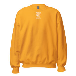 Pickleball Monsta Unisex Crew Neck Sweatshirt - Gold - Rally