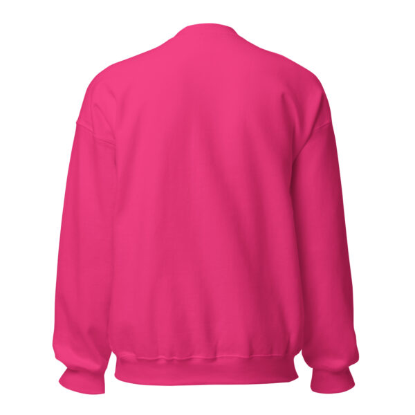 Pickleball Monsta Unisex Crew Neck Sweatshirt - Pink - Rally - Image 2