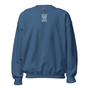 Pickleball Monsta Unisex Crew Neck Sweatshirt - Indigo Blue - Rally