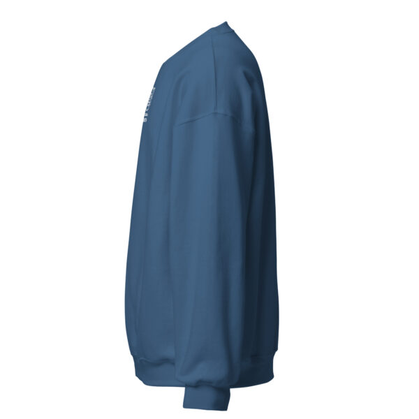 Pickleball Monsta Unisex Crew Neck Sweatshirt - Indigo Blue - Rally - Image 3