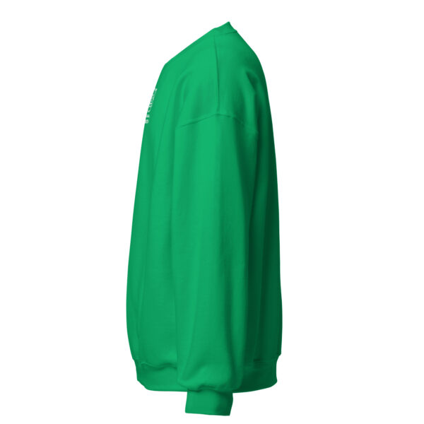 Pickleball Monsta Unisex Crew Neck Sweatshirt - Irish Green - Rally - Image 3