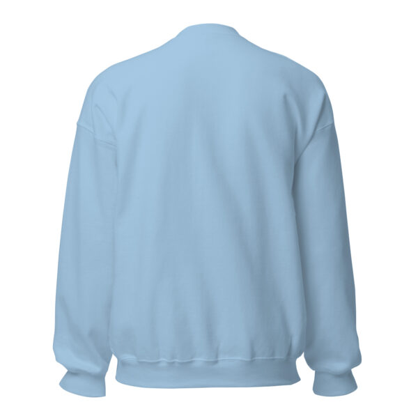 Pickleball Monsta Unisex Crew Neck Sweatshirt - Light Blue - Rally - Image 2