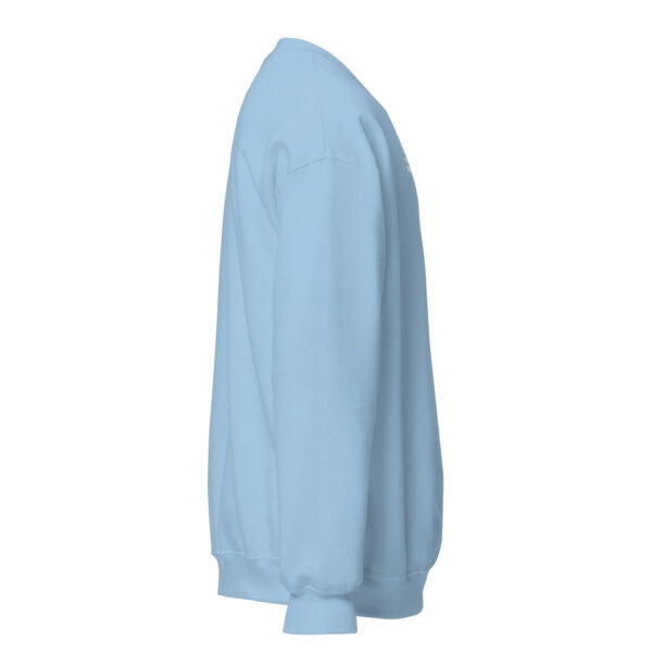 Pickleball Monsta Unisex Crew Neck Sweatshirt - Light Blue - Rally - Image 4
