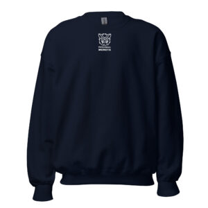 Pickleball Monsta Unisex Crew Neck Sweatshirt - Navy - Rally
