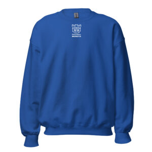 Pickleball Monsta Unisex Crew Neck Sweatshirt - Royal - Rally