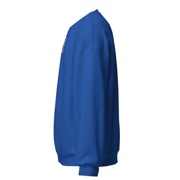 Pickleball Monsta Unisex Crew Neck Sweatshirt - Royal - Rally - Image 3