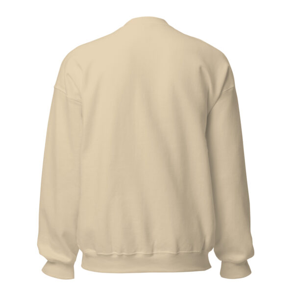 Pickleball Monsta Unisex Crew Neck Sweatshirt - Sand - Rally - Image 2