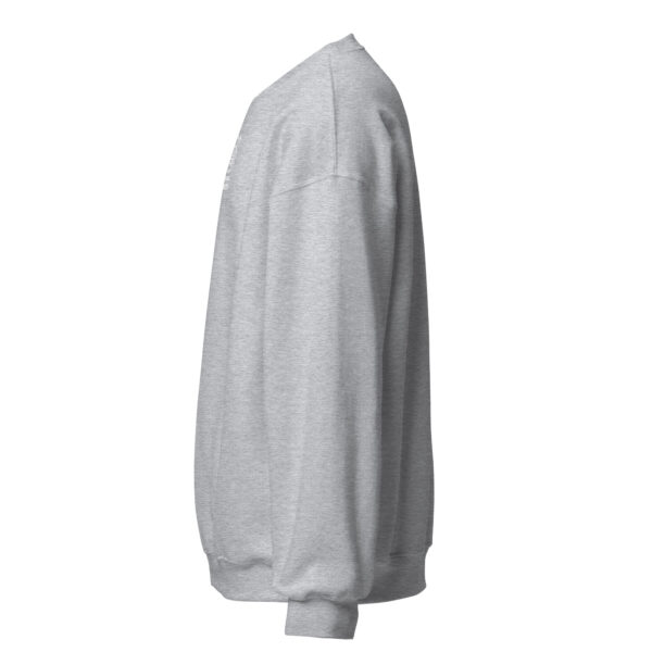 Pickleball Monsta Unisex Crew Neck Sweatshirt - Sport Gray - Rally - Image 3