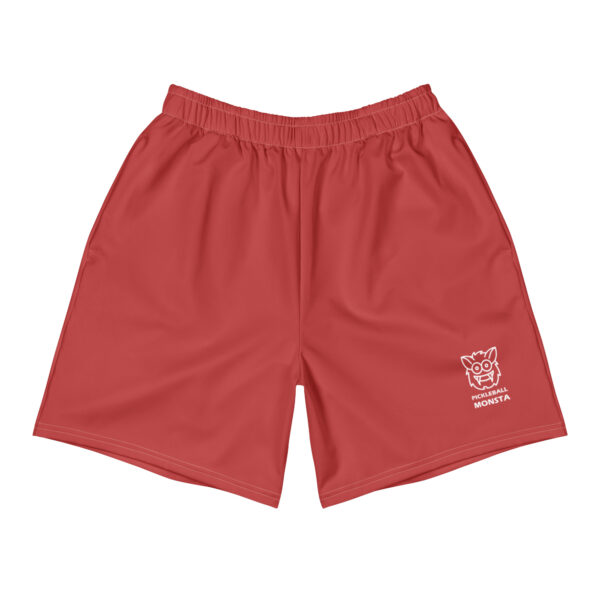 Pickleball Monsta Unisex Shorts - Red - Rally