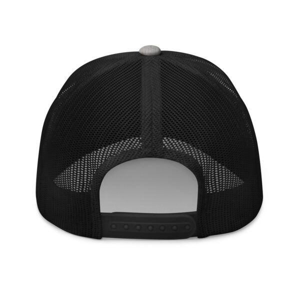 Pickleball Monsta Structured Hat - White on Gray Heather - Rally - Image 2