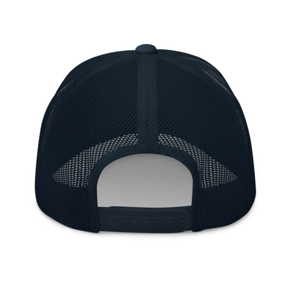 Pickleball Monsta Structured Hat - White on Navy - Rally - Image 2