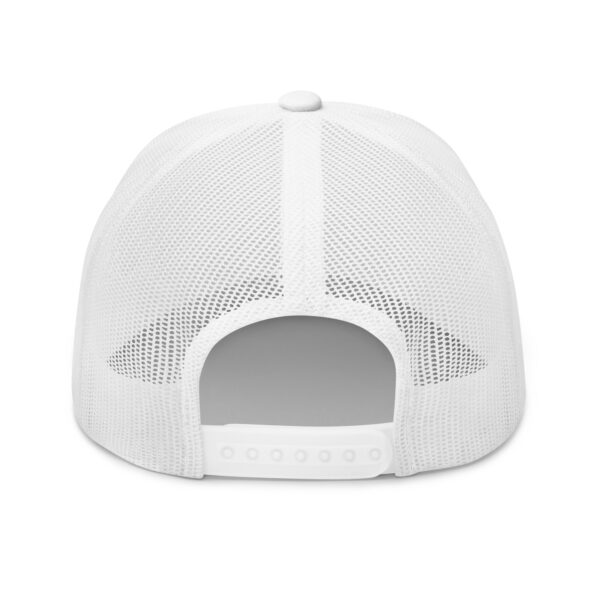 Pickleball Monsta Structured Hat - Sky on White - Rally - Image 2