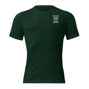 Pickleball Monsta Short Sleeve Shirt - Emerald - Rally (Front/Back)