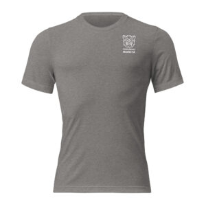 Pickleball Monsta Short Sleeve Shirt - Gray - Rally (Front/Back)
