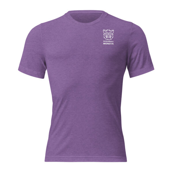 Pickleball Monsta Short Sleeve Shirt - Purple - Rally (Front/Back)
