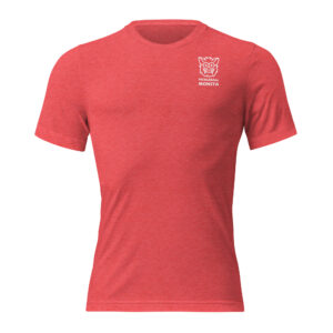 Pickleball Monsta Short Sleeve Shirt - Red - Rally (Front/Back)
