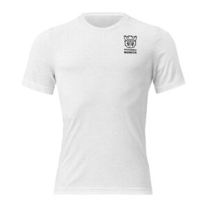 Pickleball Monsta Short Sleeve Shirt - White - Rally (Front/Back)