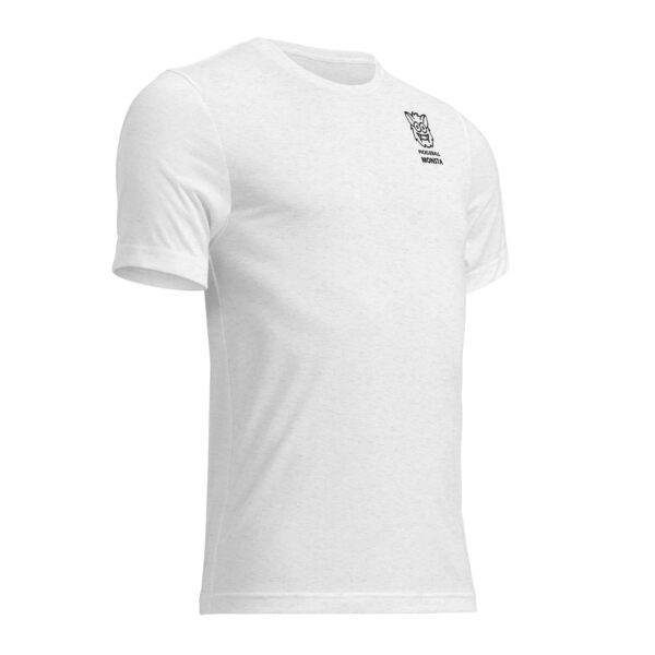 Pickleball Monsta Short Sleeve Shirt - White - Rally (Front/Back) - Image 3