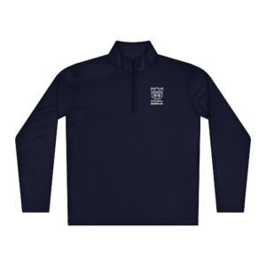Pickleball Monsta Lightweight Unisex Quarter Zip Pullover – Navy